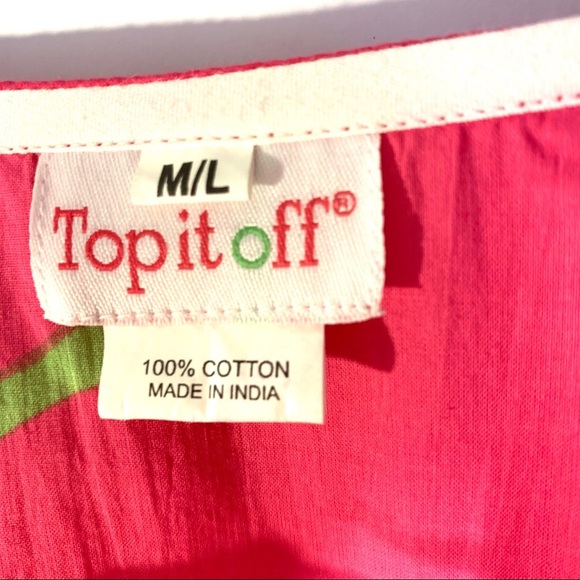 2/$35 Top It Off Cotton Nautical Print Dress or Tunic - Picture 6 of 7